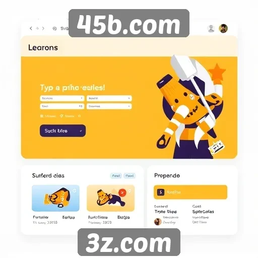 Interface e experiência do usuário no 45b.com