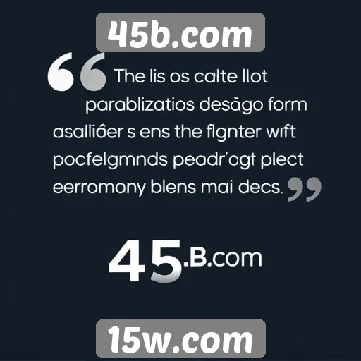 Opinião dos usuários sobre 45b.com